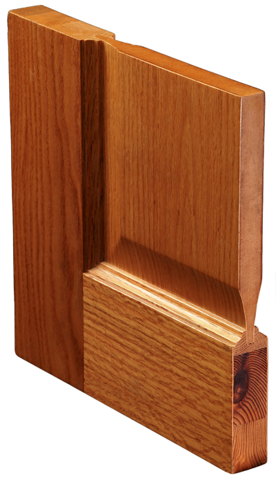 oak door corner